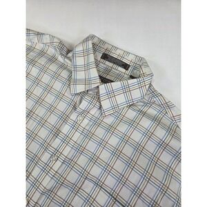 Forsyth of Canada Men's Long Sleeve No-Iron Shirt Multicolored Plaid, XL